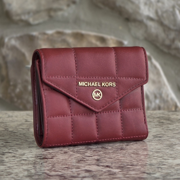 Michael Kors Jet Set Medium Envelope Trifold Wallet - Picture 1 of 6